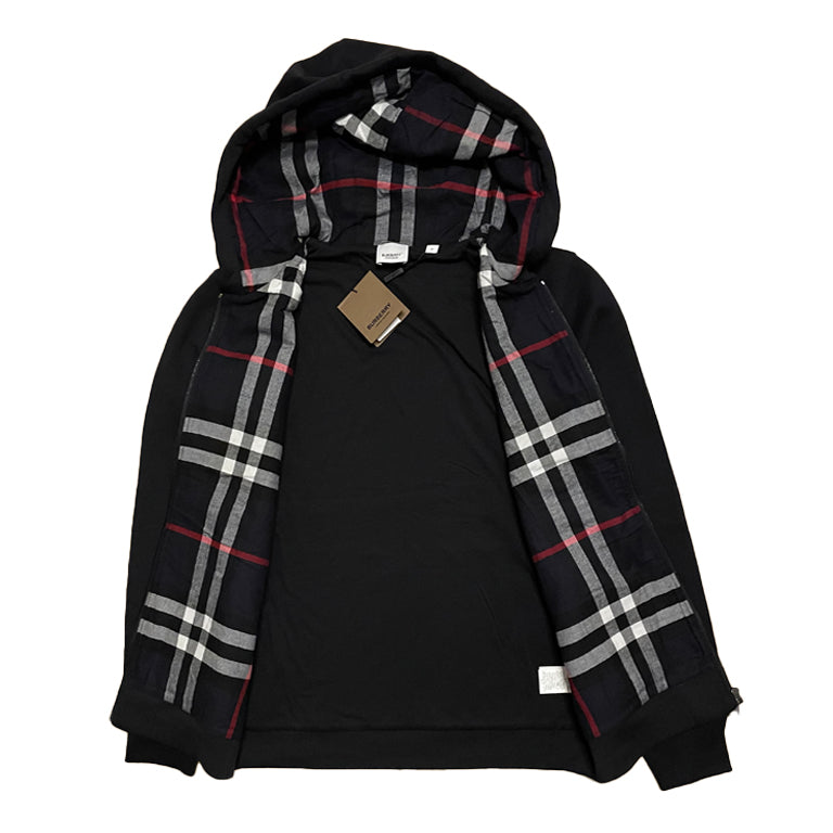 Burberry Check Zip Hoodie