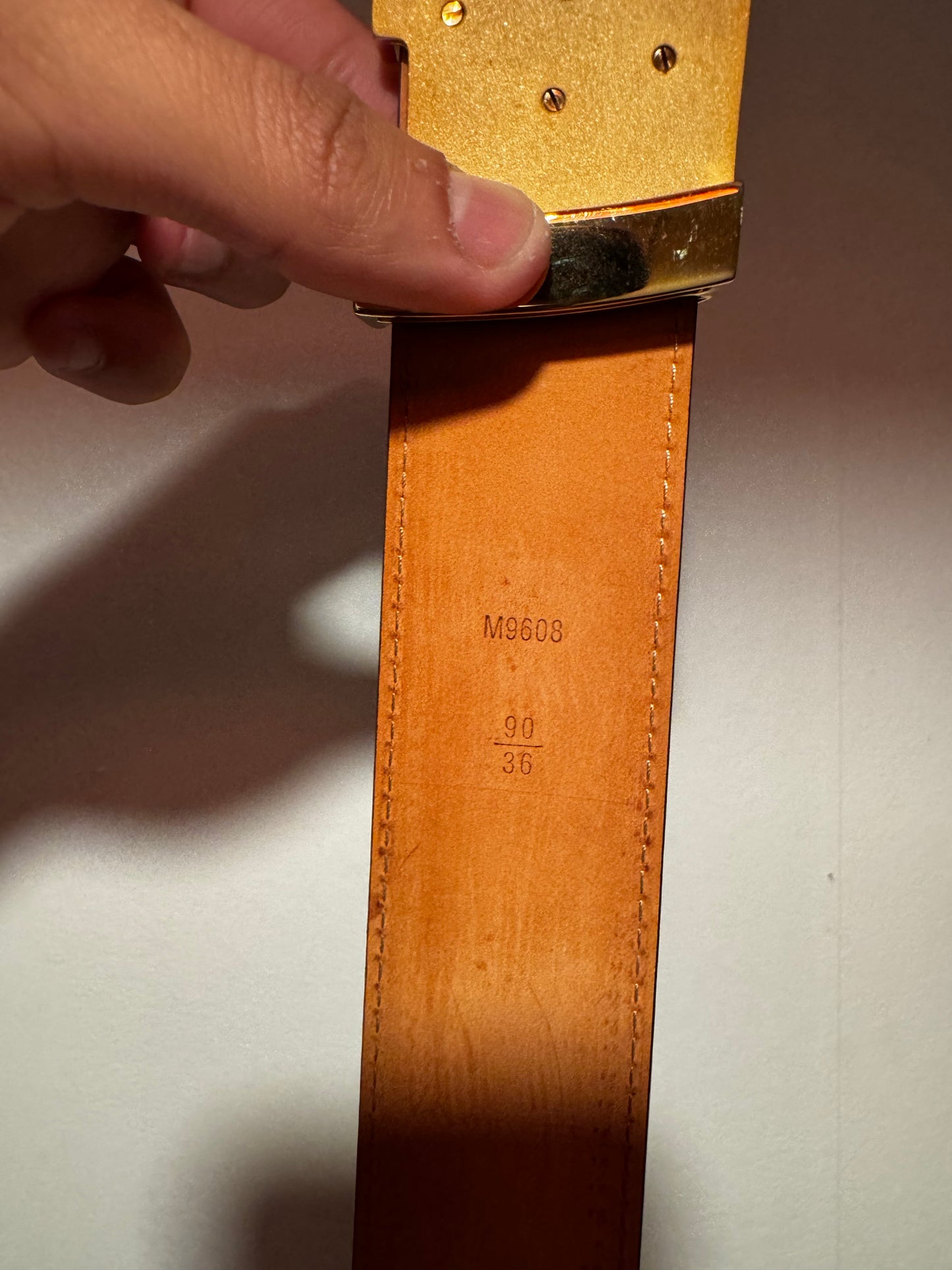 Louis Vuitton Monogram Belt 90cm
