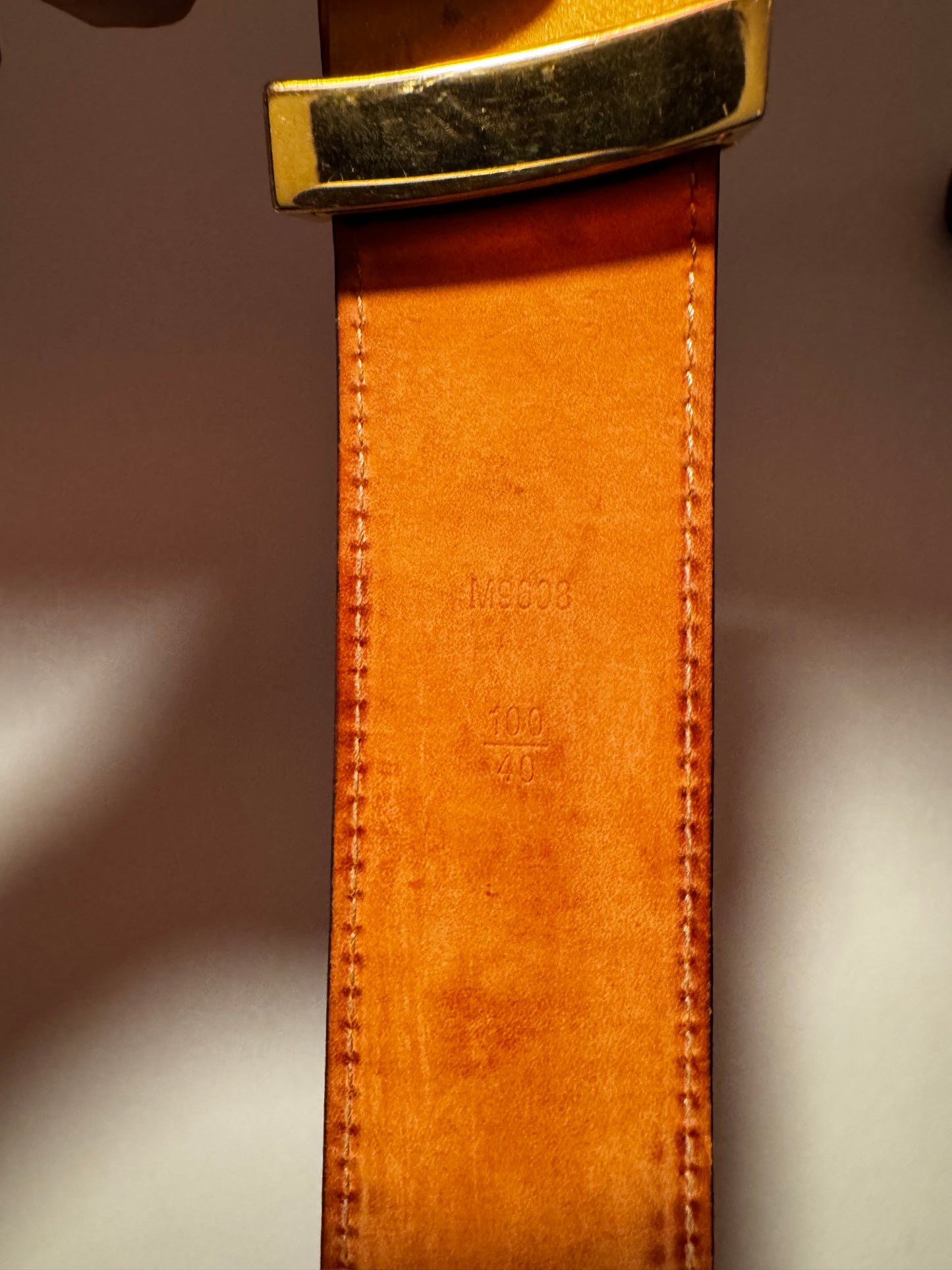 Louis Vuitton Monogram Belt 100cm