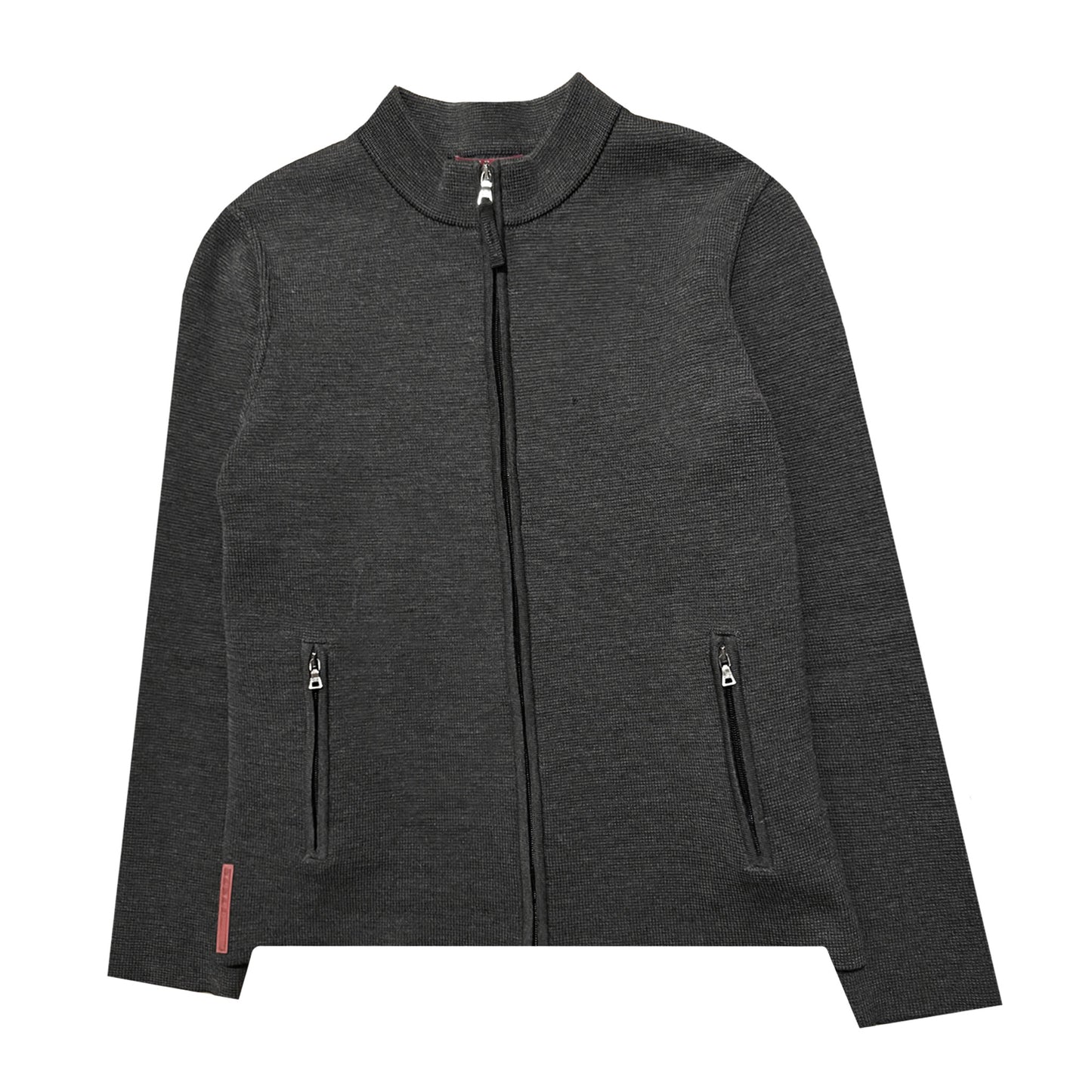 Prada Wool Zip Cardigan