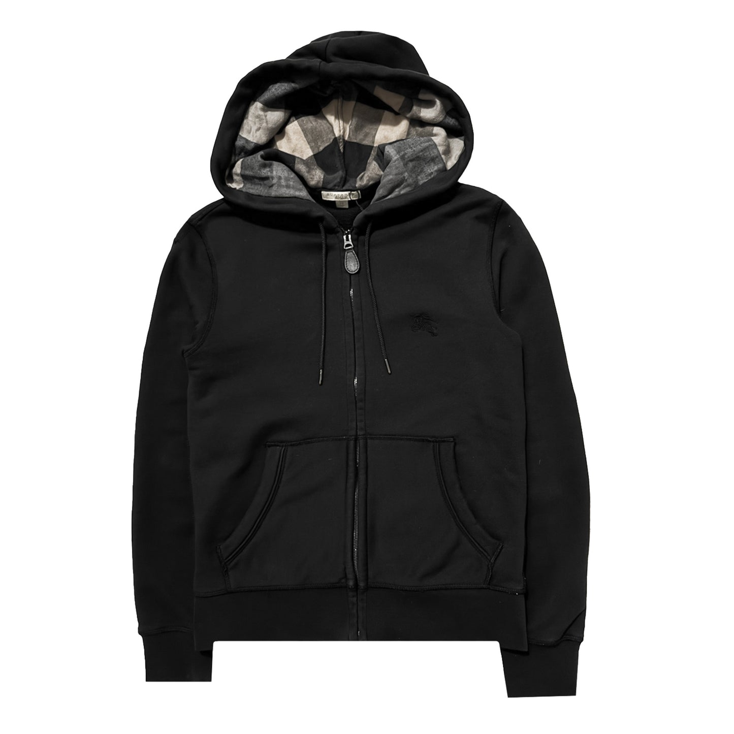 Burberry Check Zip Hoodie
