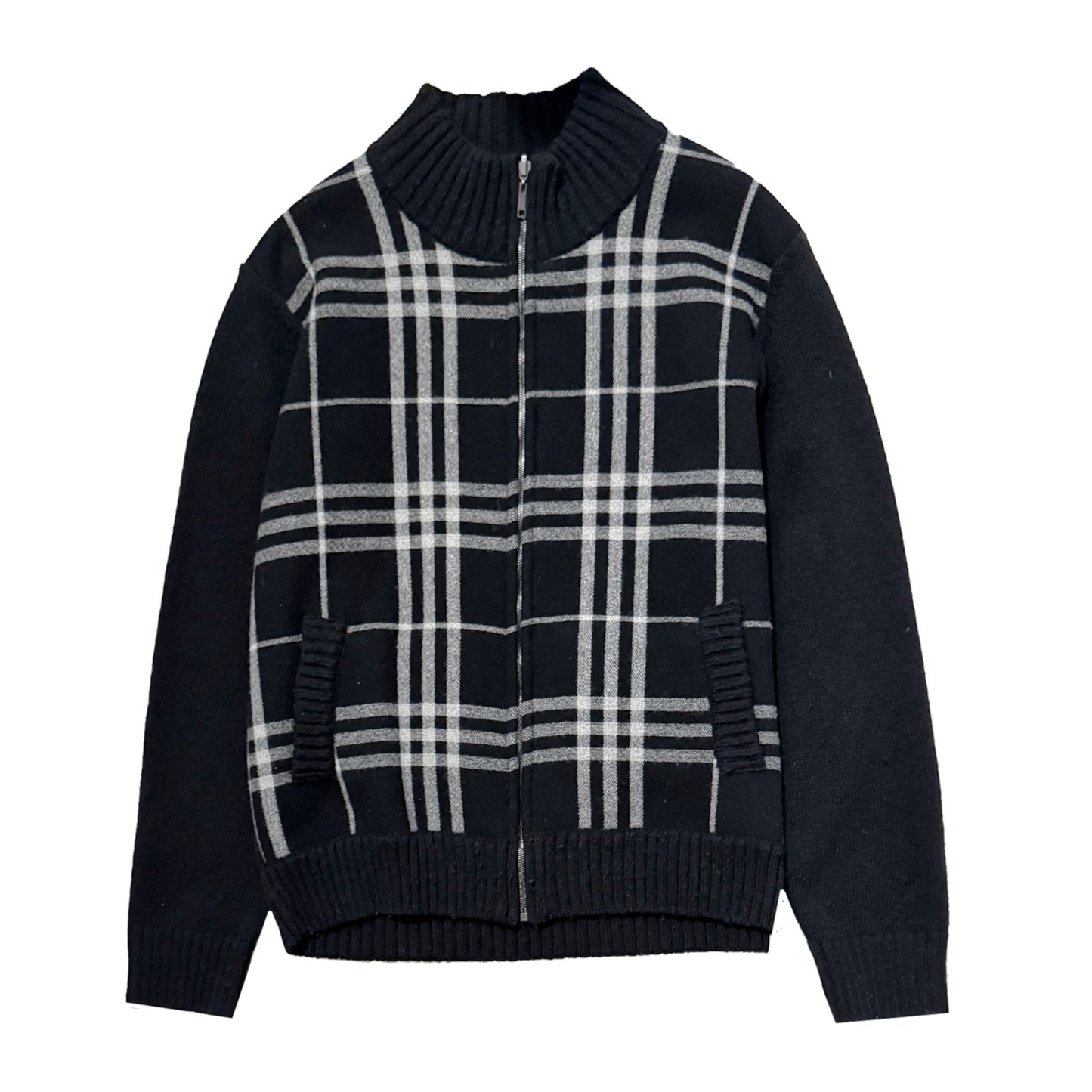 Burberry Vintage Check Zip-up Cardigan
