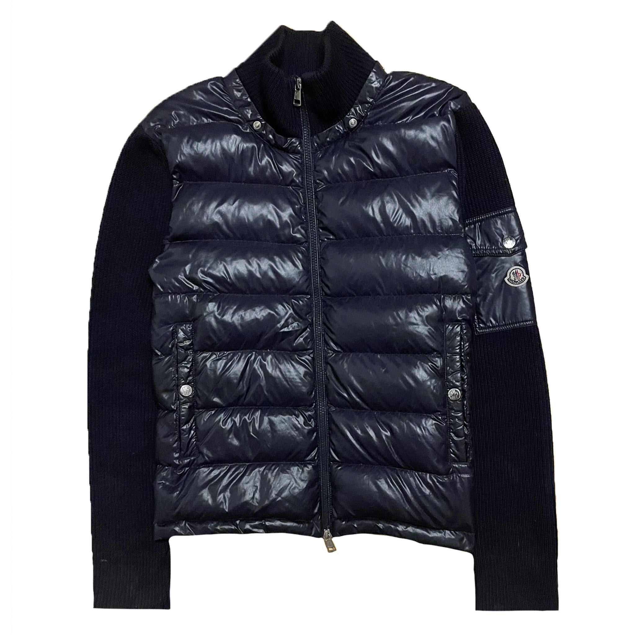 Moncler Tricot Down Cardigan - Main Image