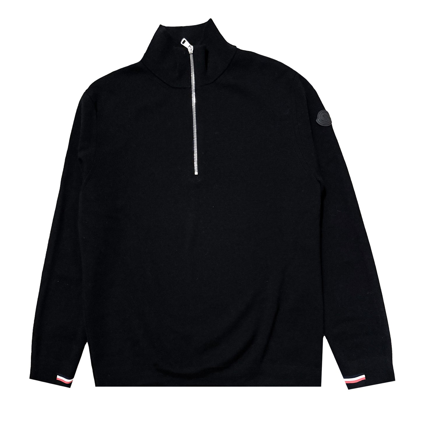 Moncler Half Zip Wool Sweater