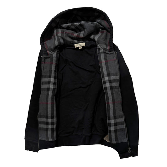 Burberry Check Zip Hoodie