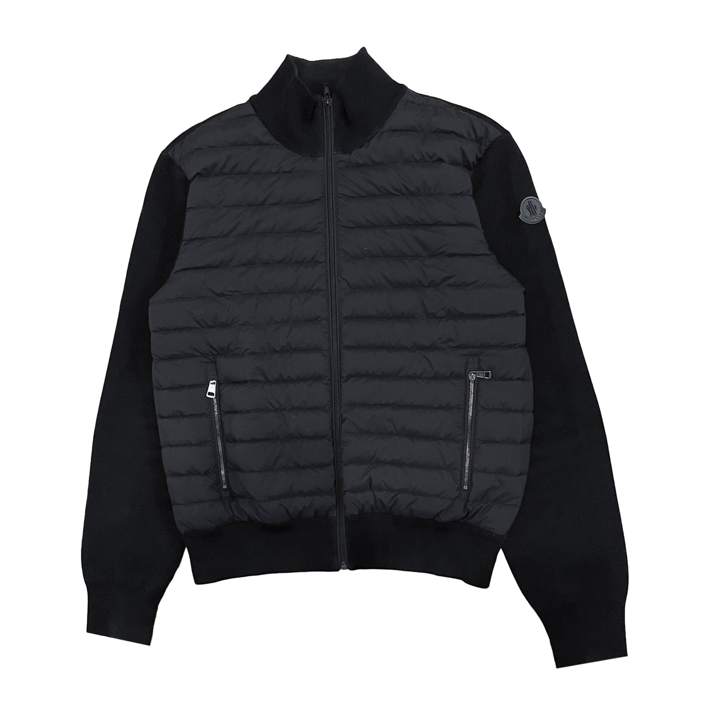 Moncler Black Label Down Cardigan
