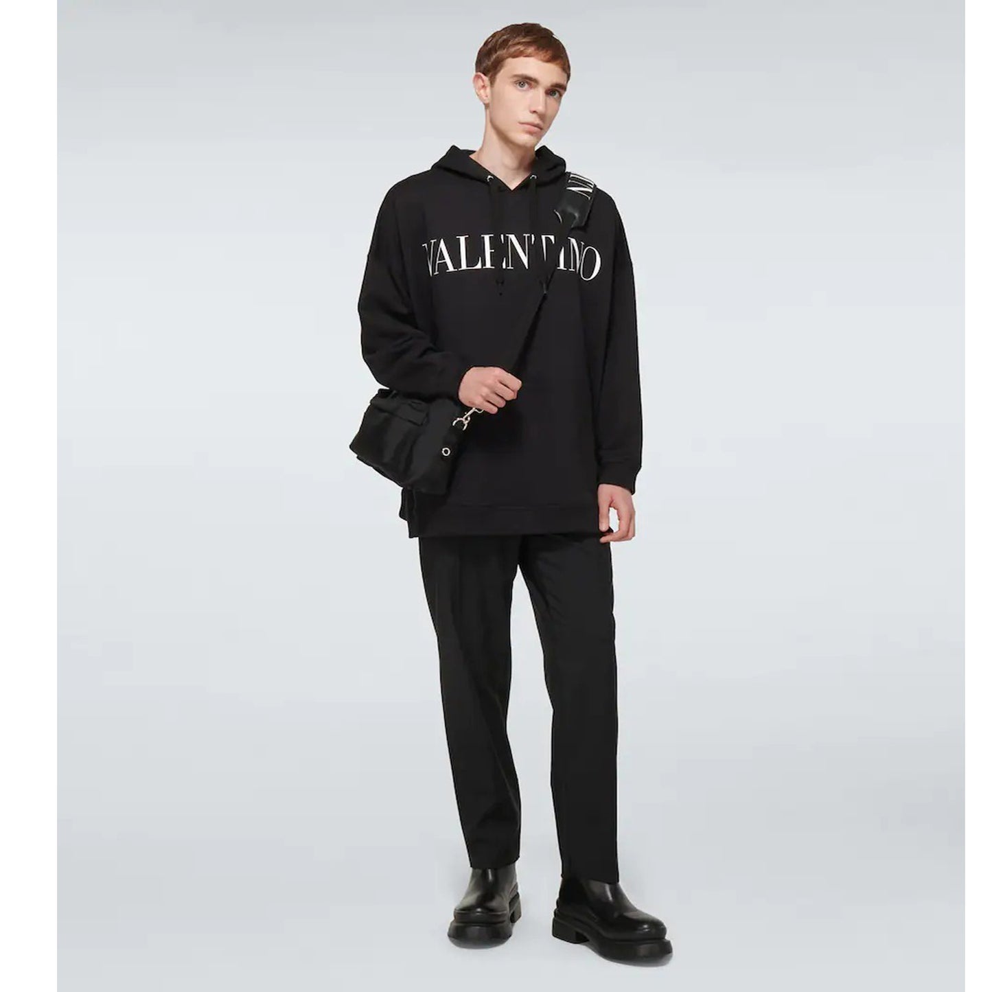 Valentino Oversized Logo Hoodie