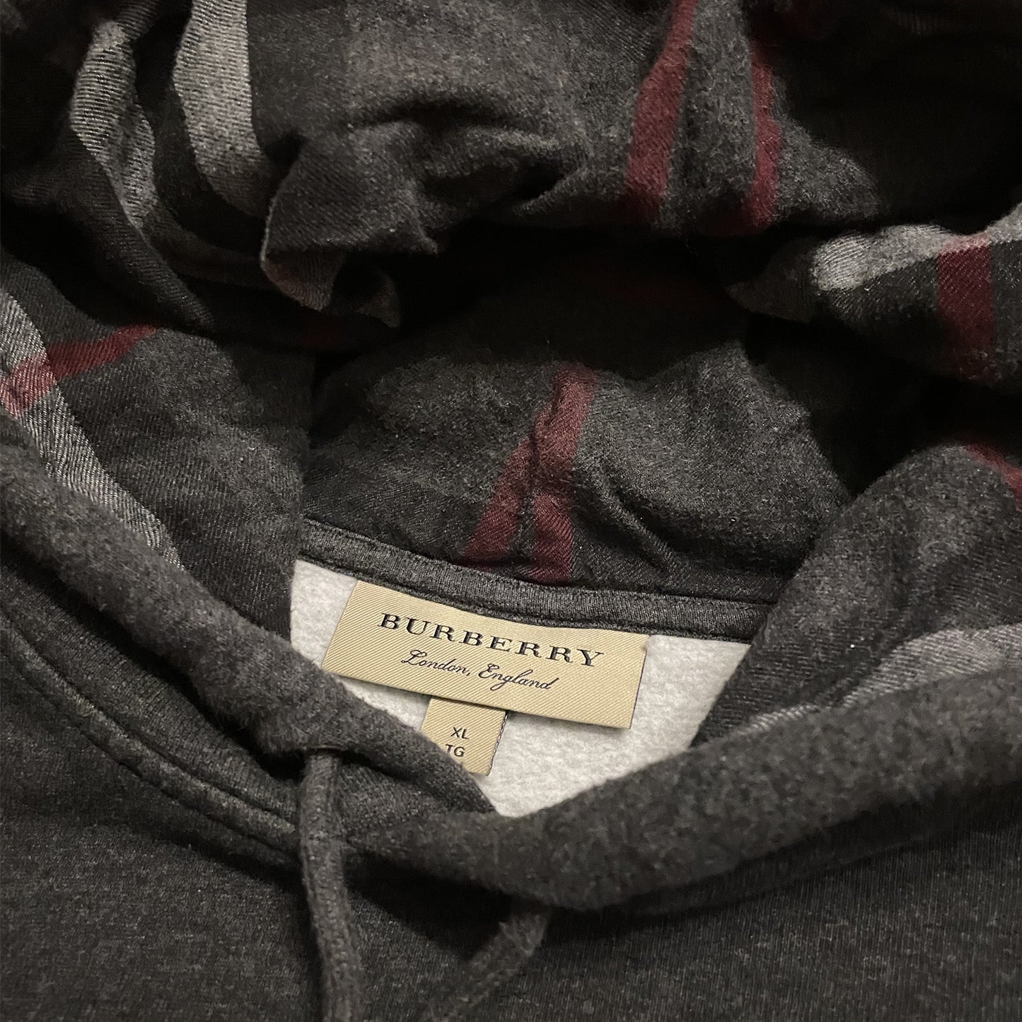 Burberry Check Hoodie