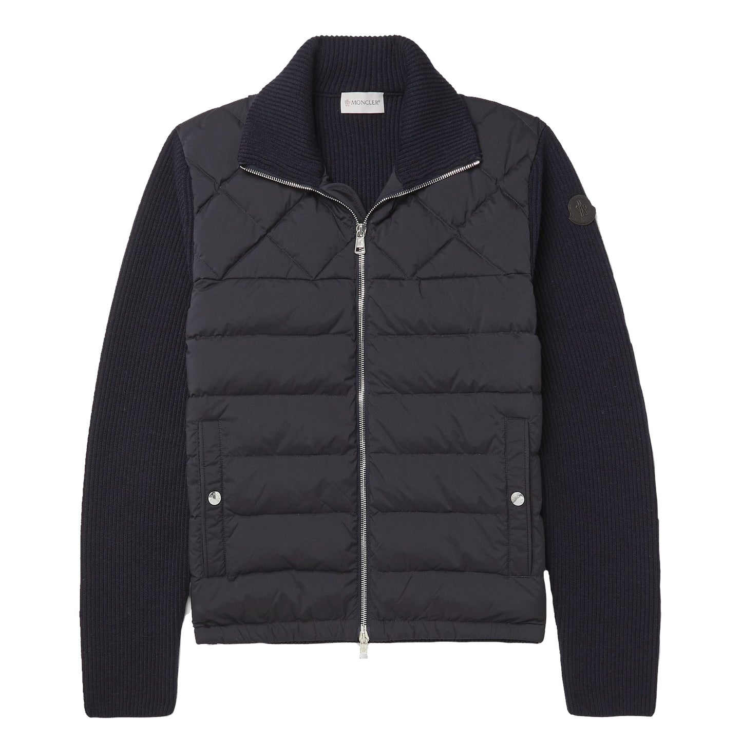 Moncler Black Label Down Cardigan