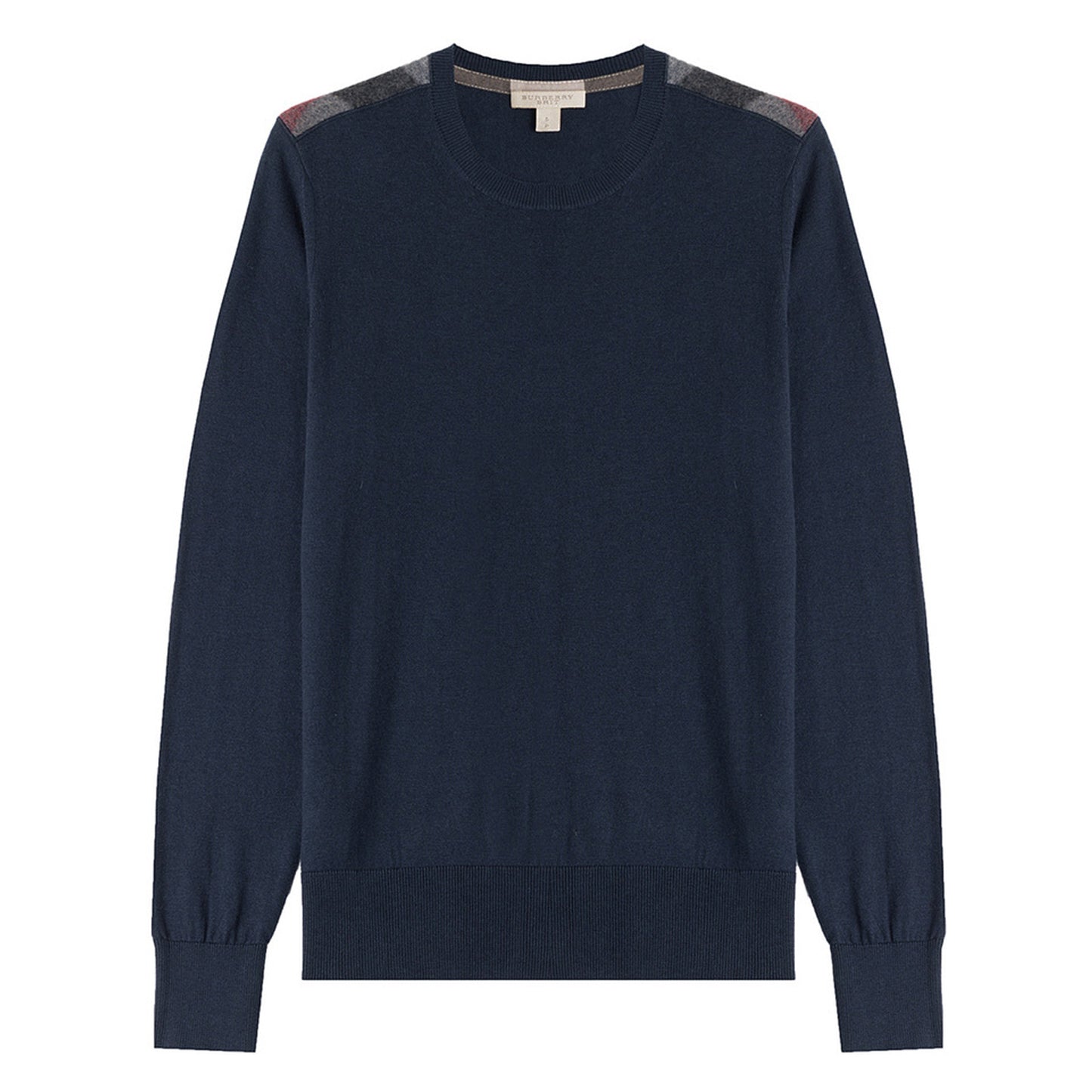 Burberry Wool Sweatshirt Nova Check Shoulder