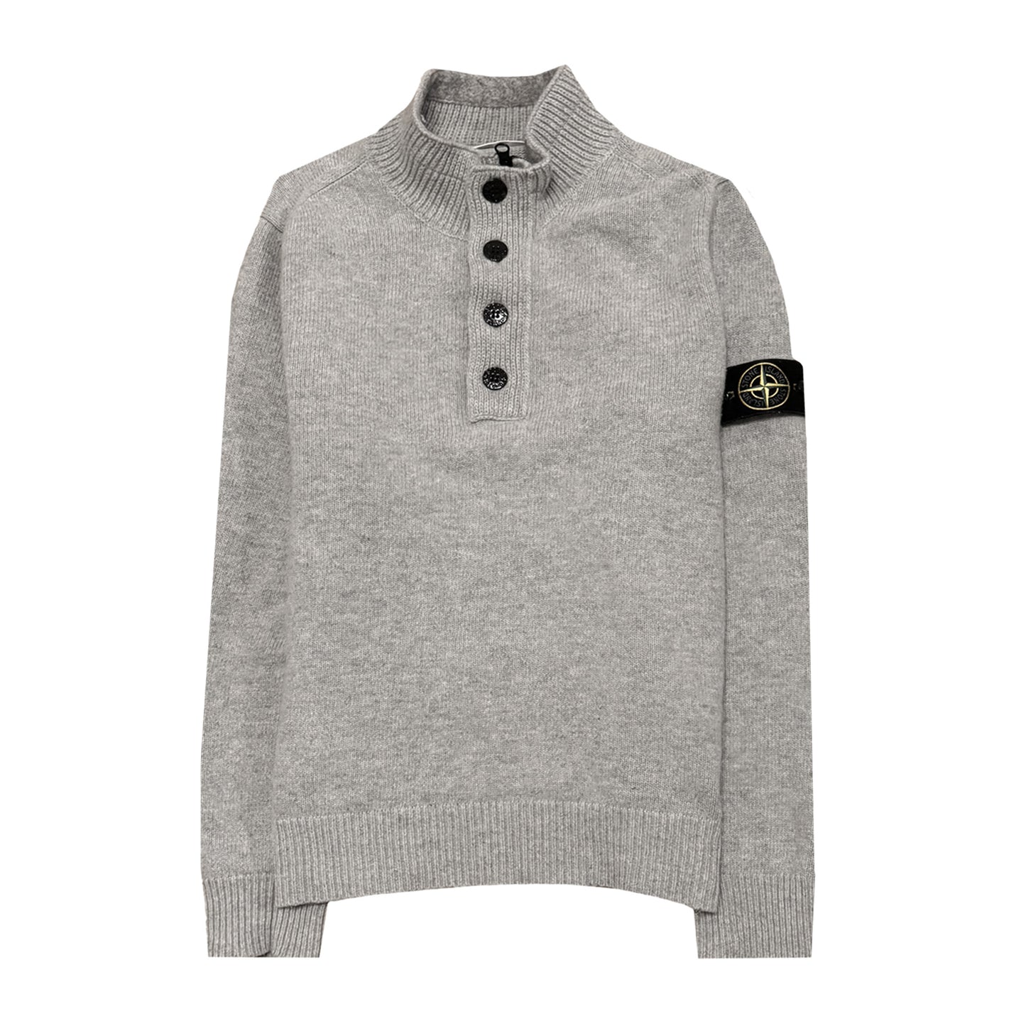 Stone Island Zip And Button Sweater