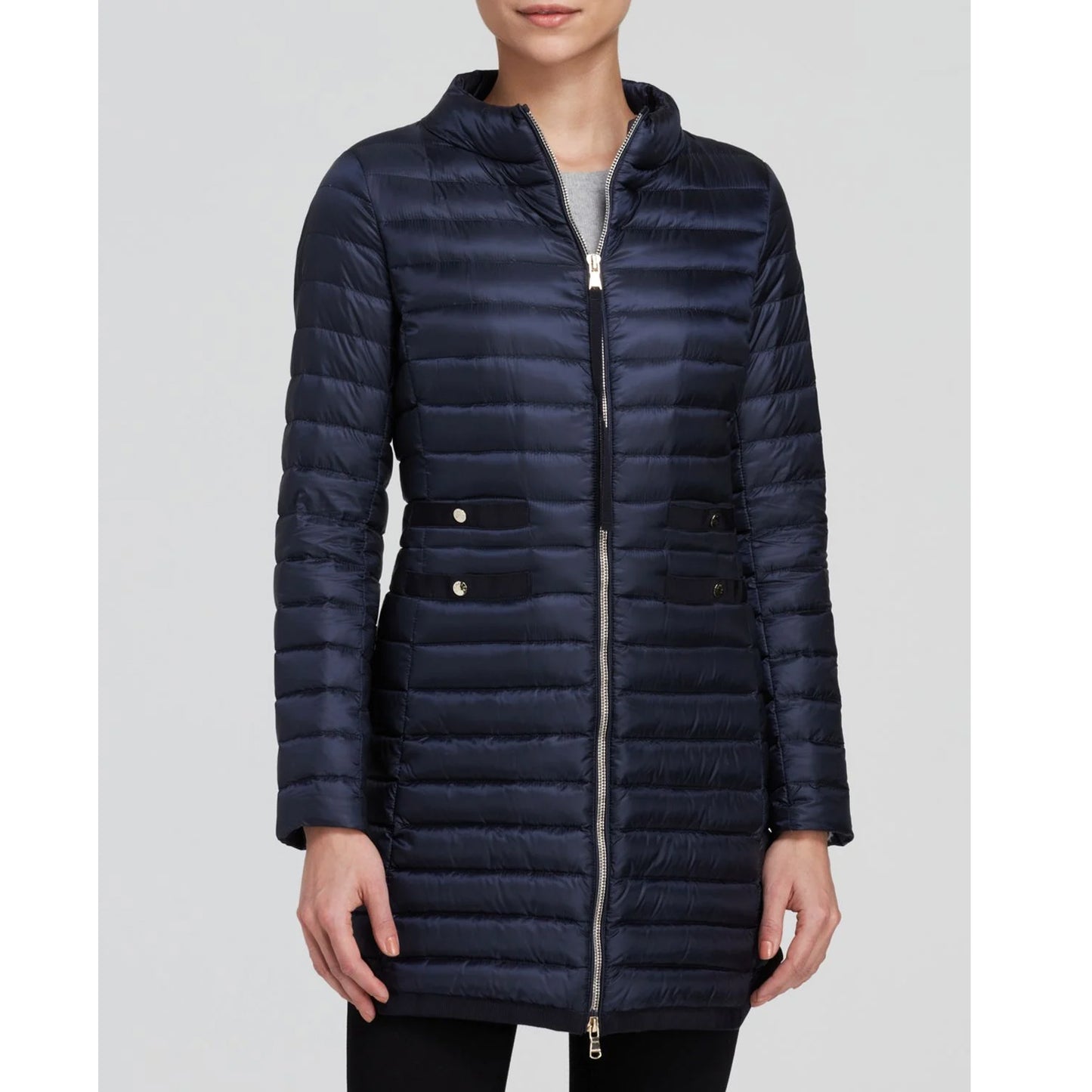 Moncler Aubry Long Down Jacket WOMEN