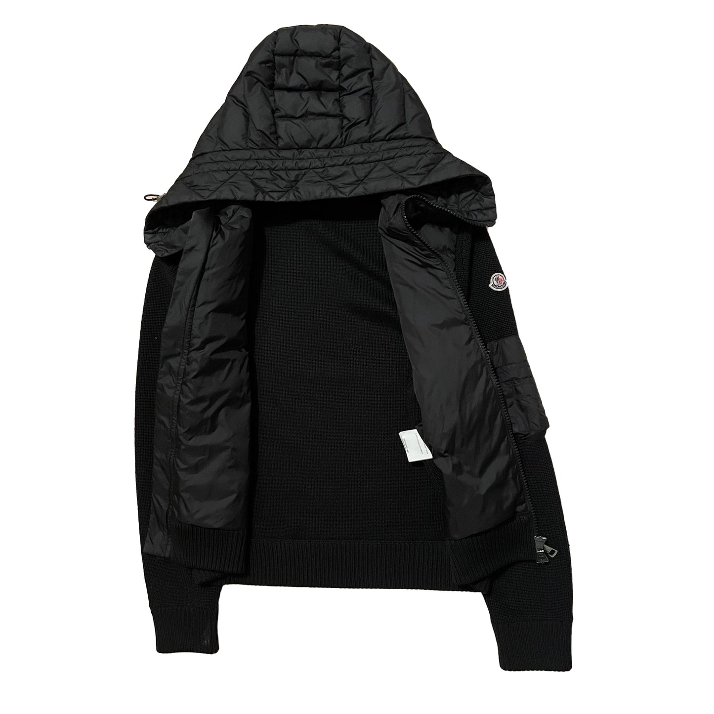 Moncler Down Hooded Cardigan