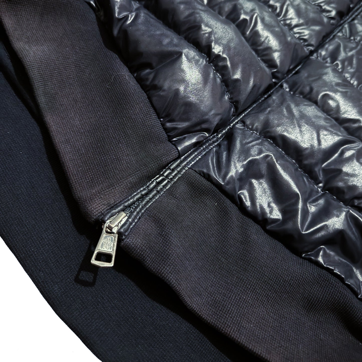 Moncler Down Hooded Cardigan