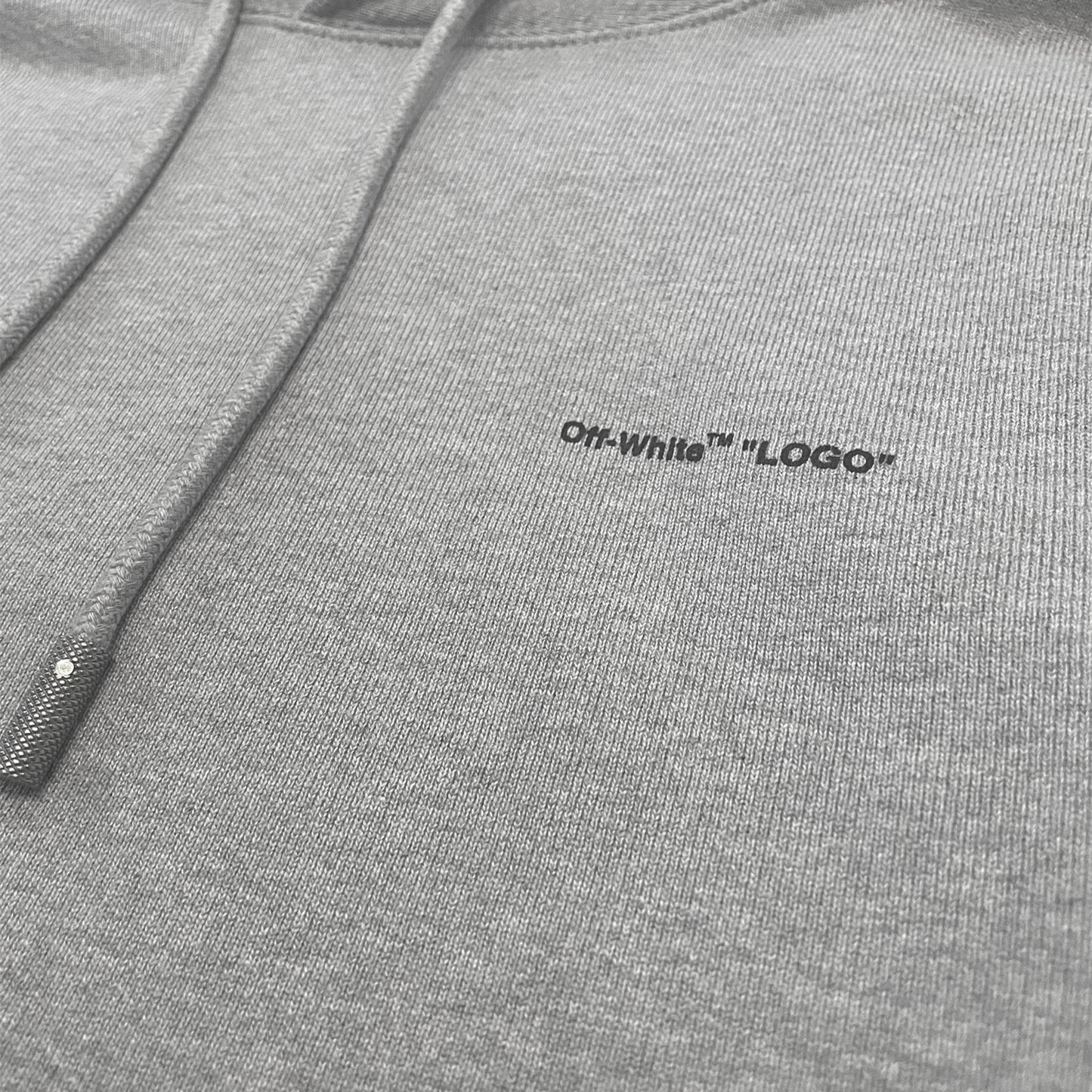 Off White Logo Hoodie