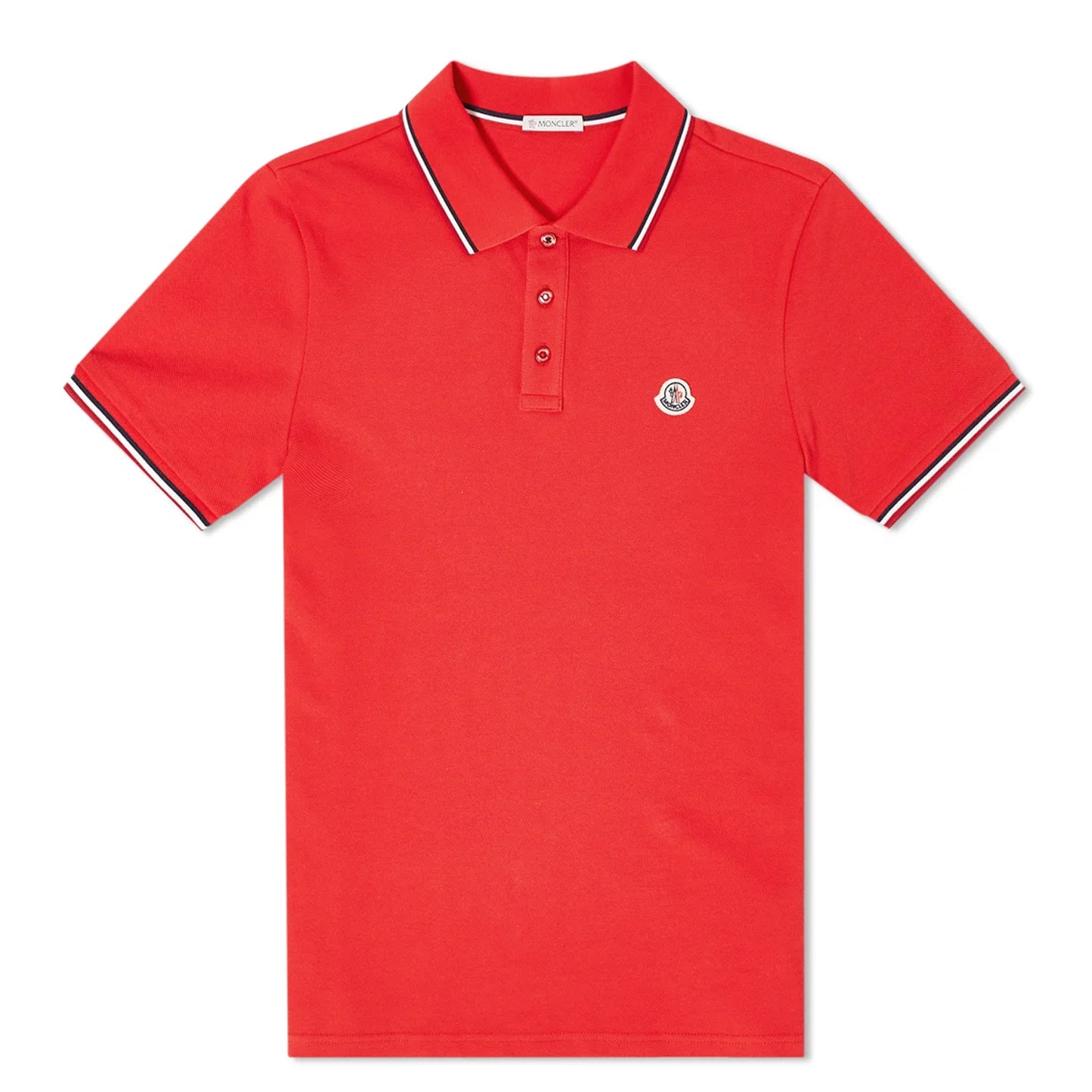 Moncler Piqué Polo Shirt