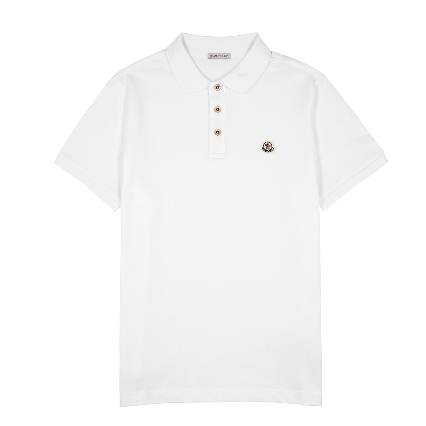 Moncler Piqué Polo Shirt
