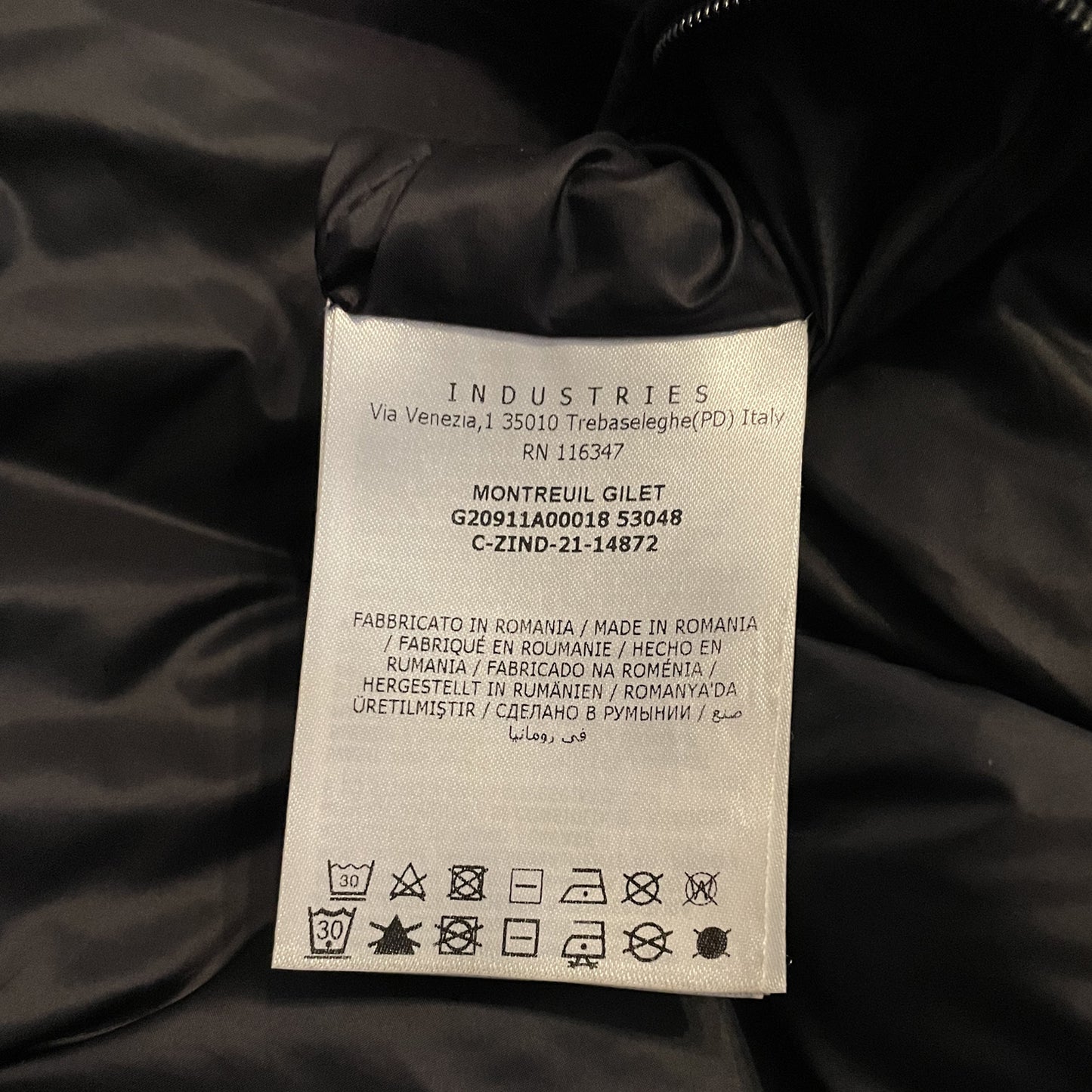 Moncler Montreuil Hooded Down Vest