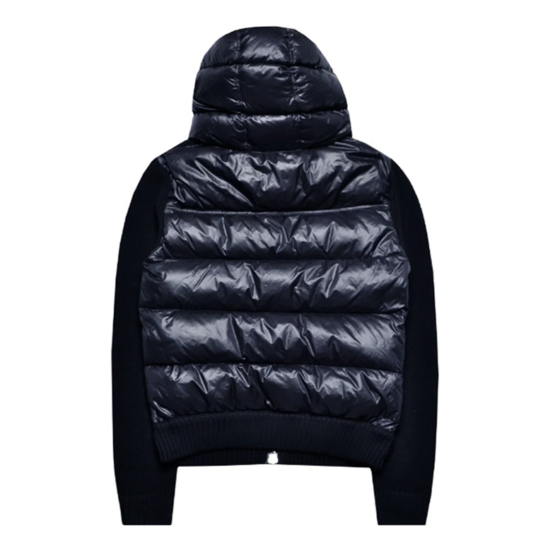Moncler Hooded Down Cardigan