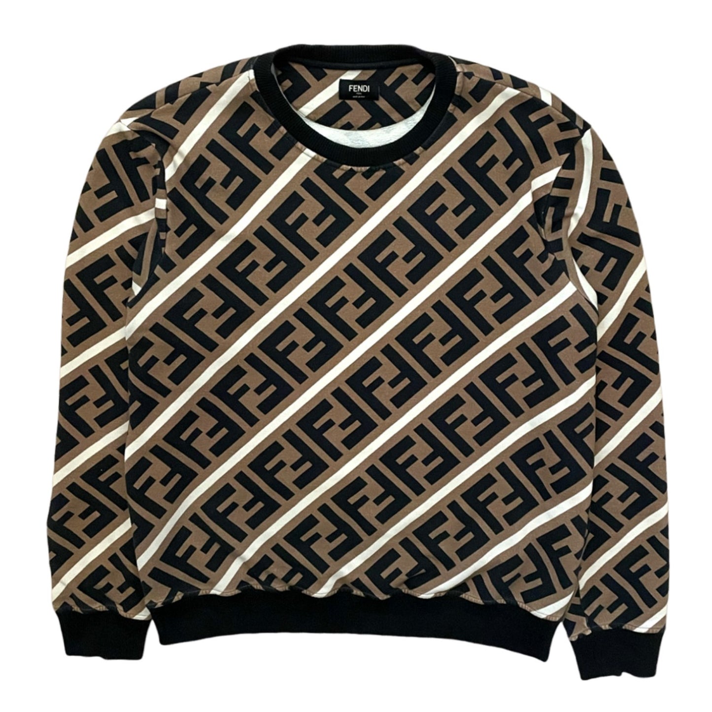 Fendi Printed FF Logo Sweatshirt