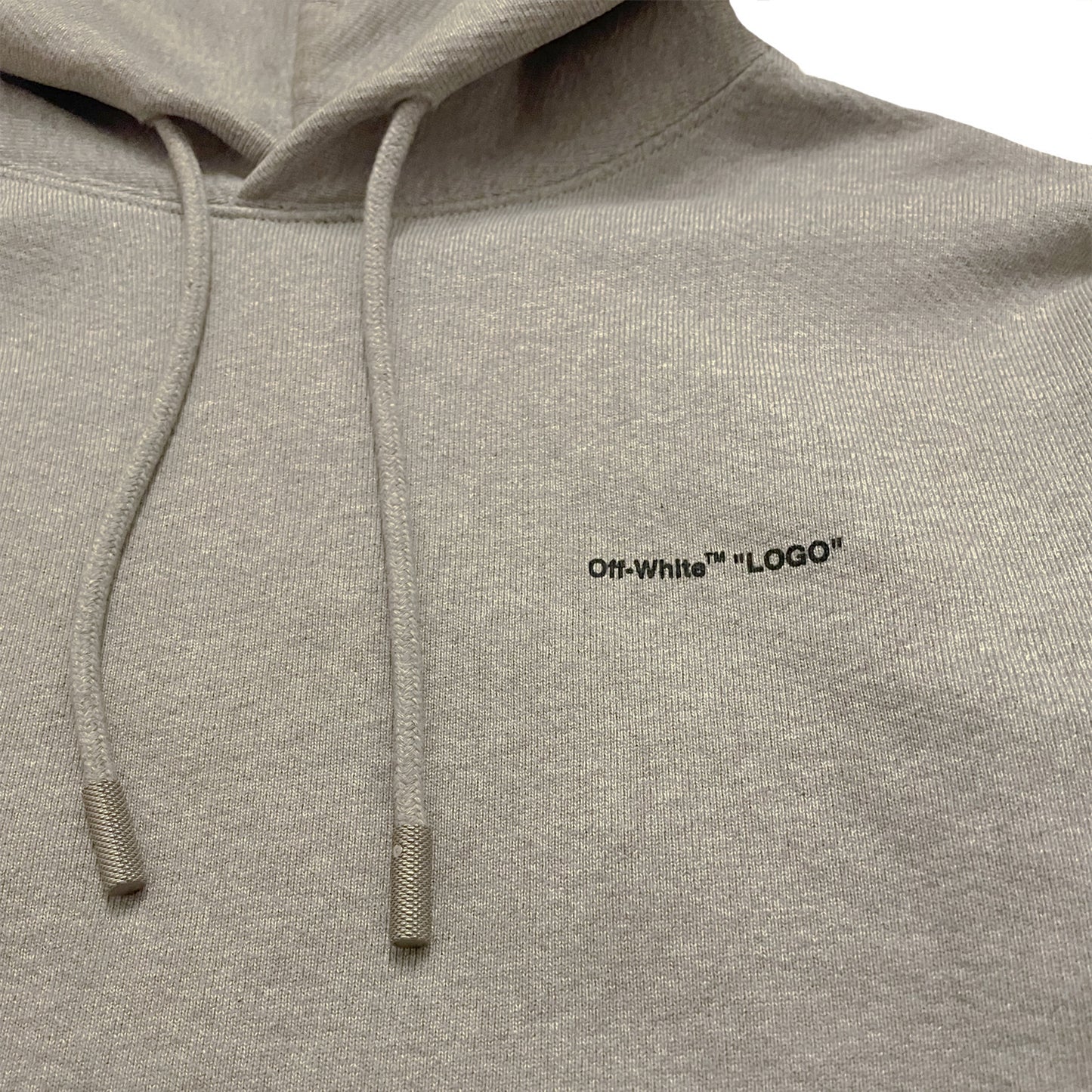 Off White Logo Hoodie