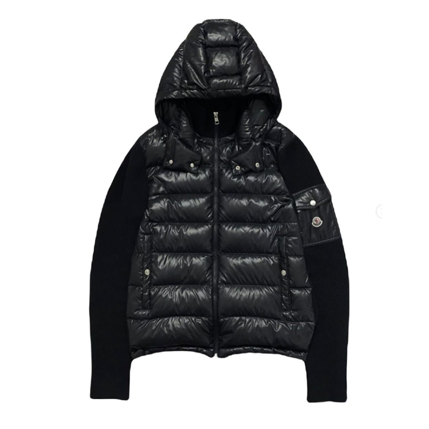 Moncler Down Tricot Cardigan