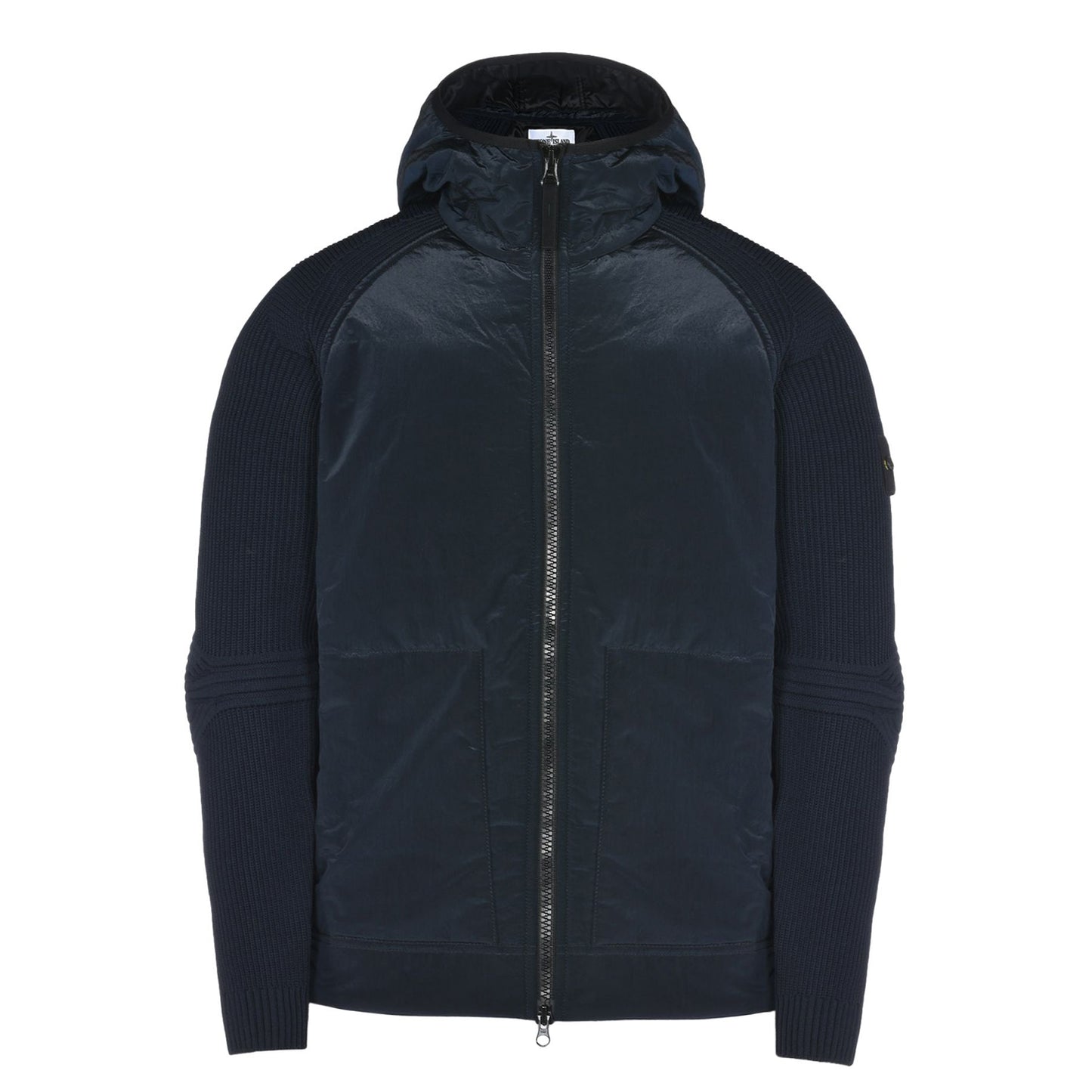 Stone Island Nylon Metal Knitted Cardigan