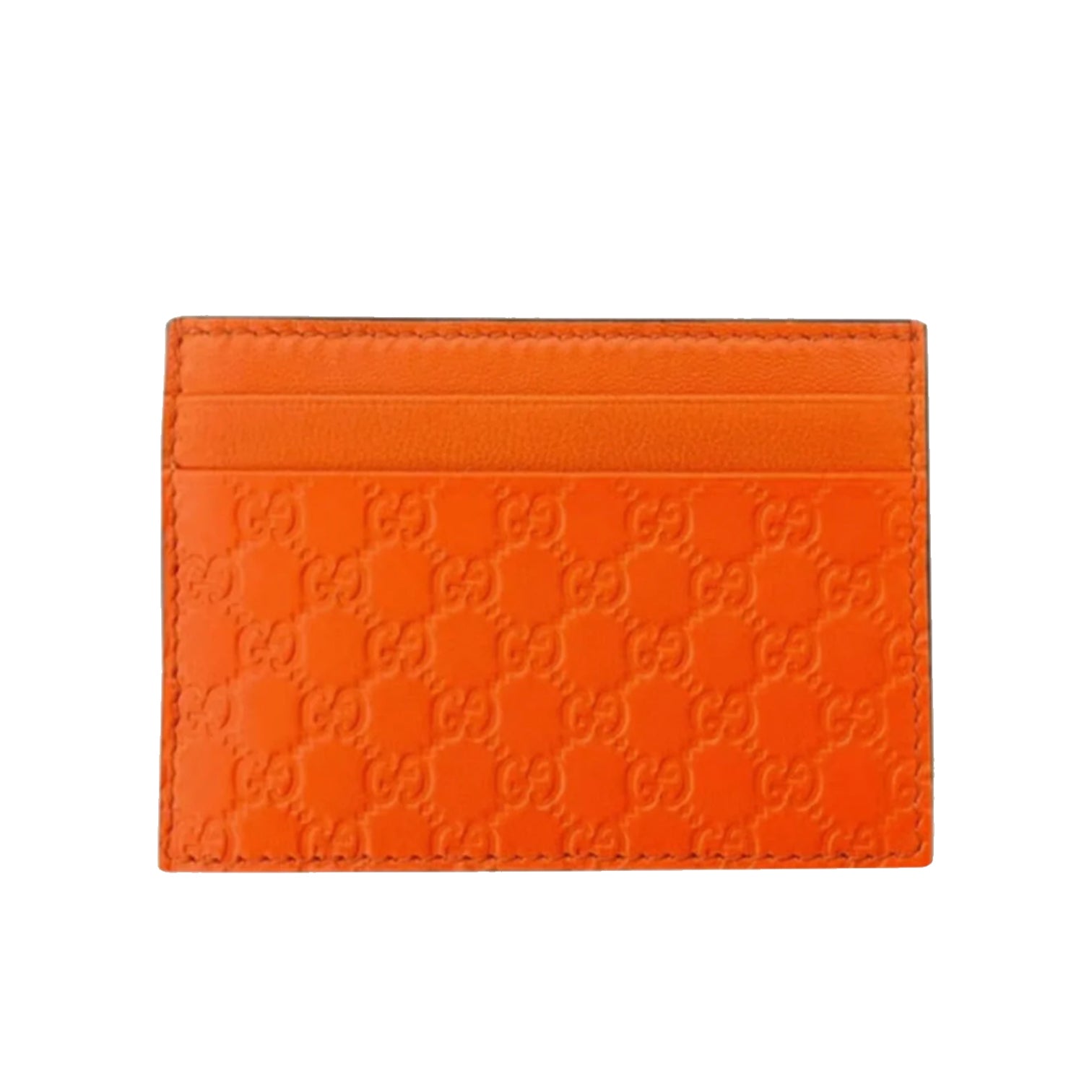 Gucci Card Case Microguccissima (5 Card Slot) Orange