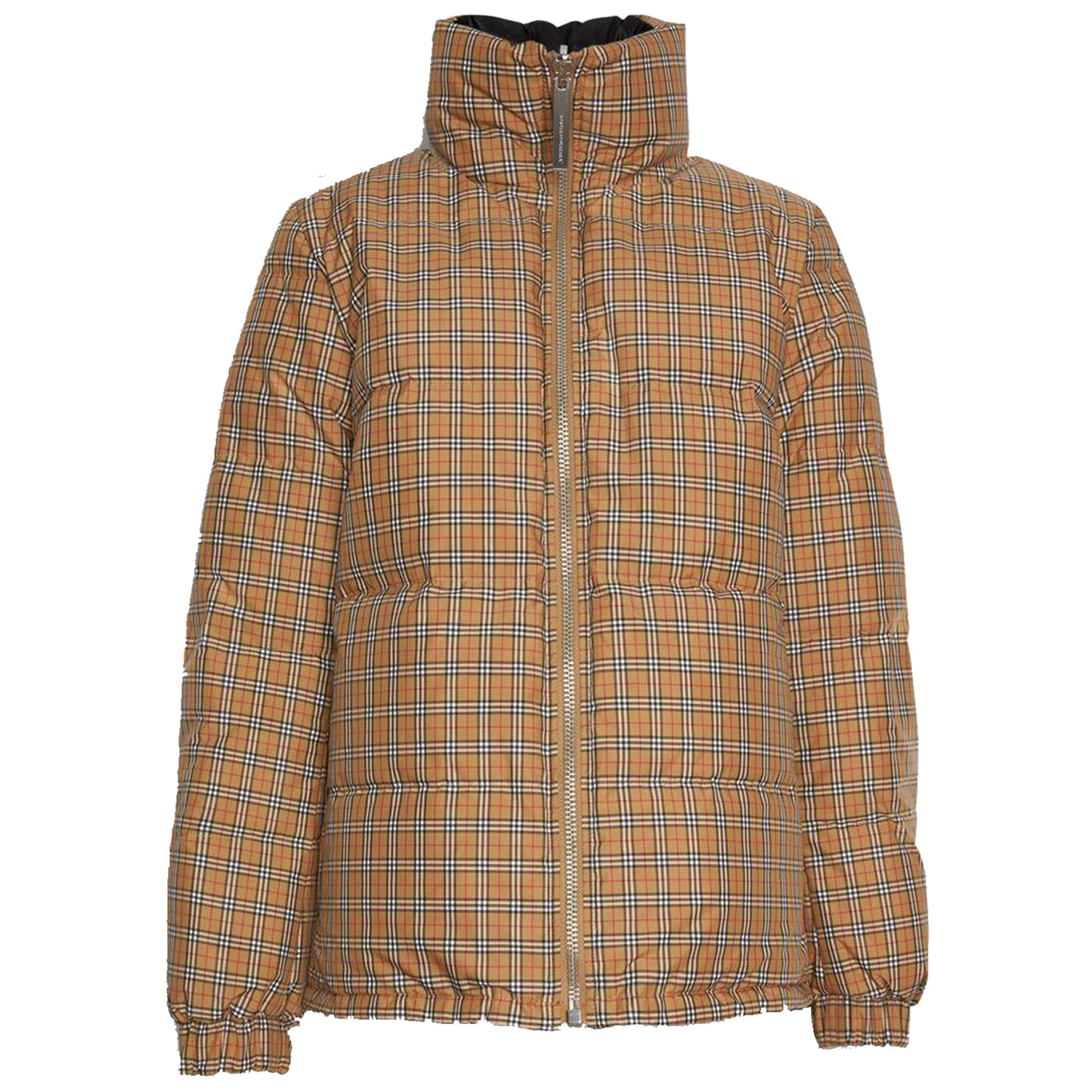 Burberry Reddich Reversible Vintage Check Plaid Puffer Down Jacket