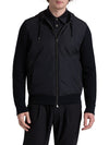 Herno Hybrid Hooded Cardigan