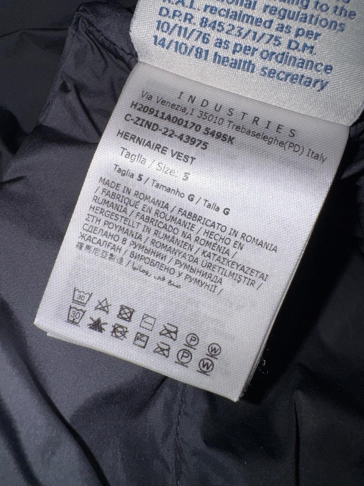 Moncler Herniaire Hooded Down Vest