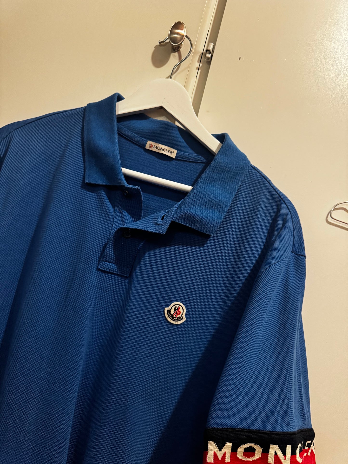 Moncler Piqué Polo Shirt