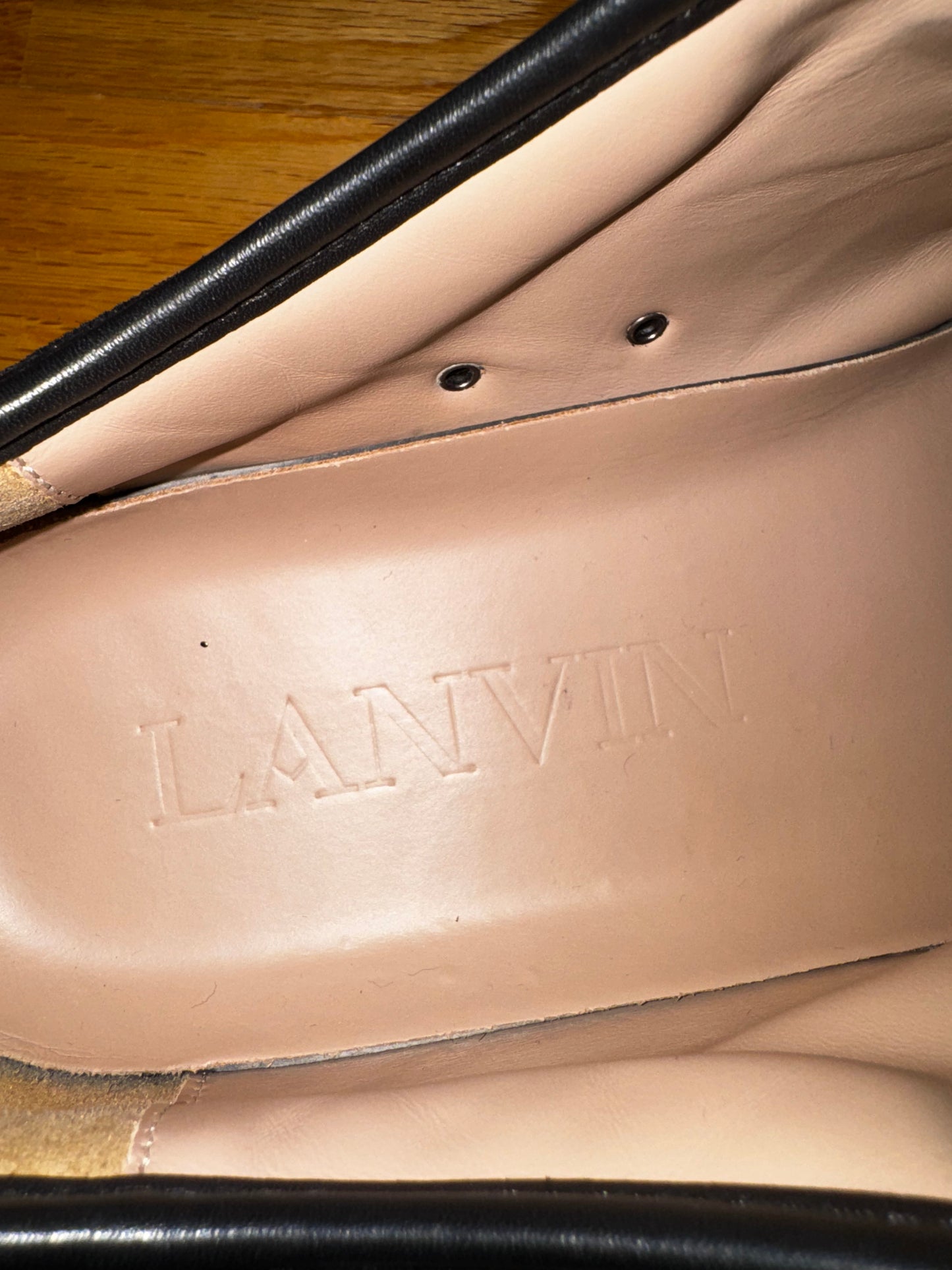 Lanvin Toe-Capped Sneaker