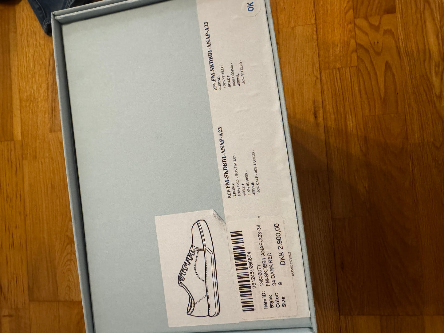 Lanvin Toe-Capped Sneaker