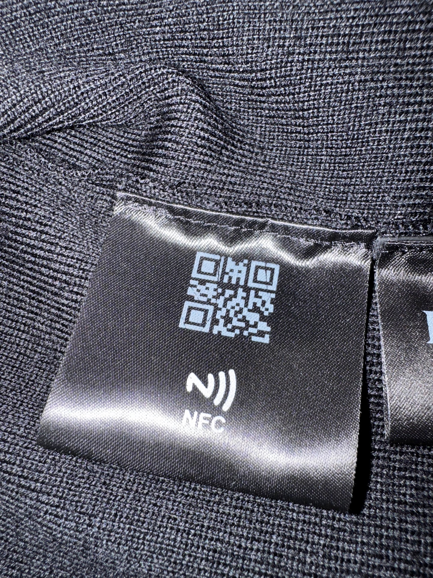 Prada Nylon Wool Zip Cardigan