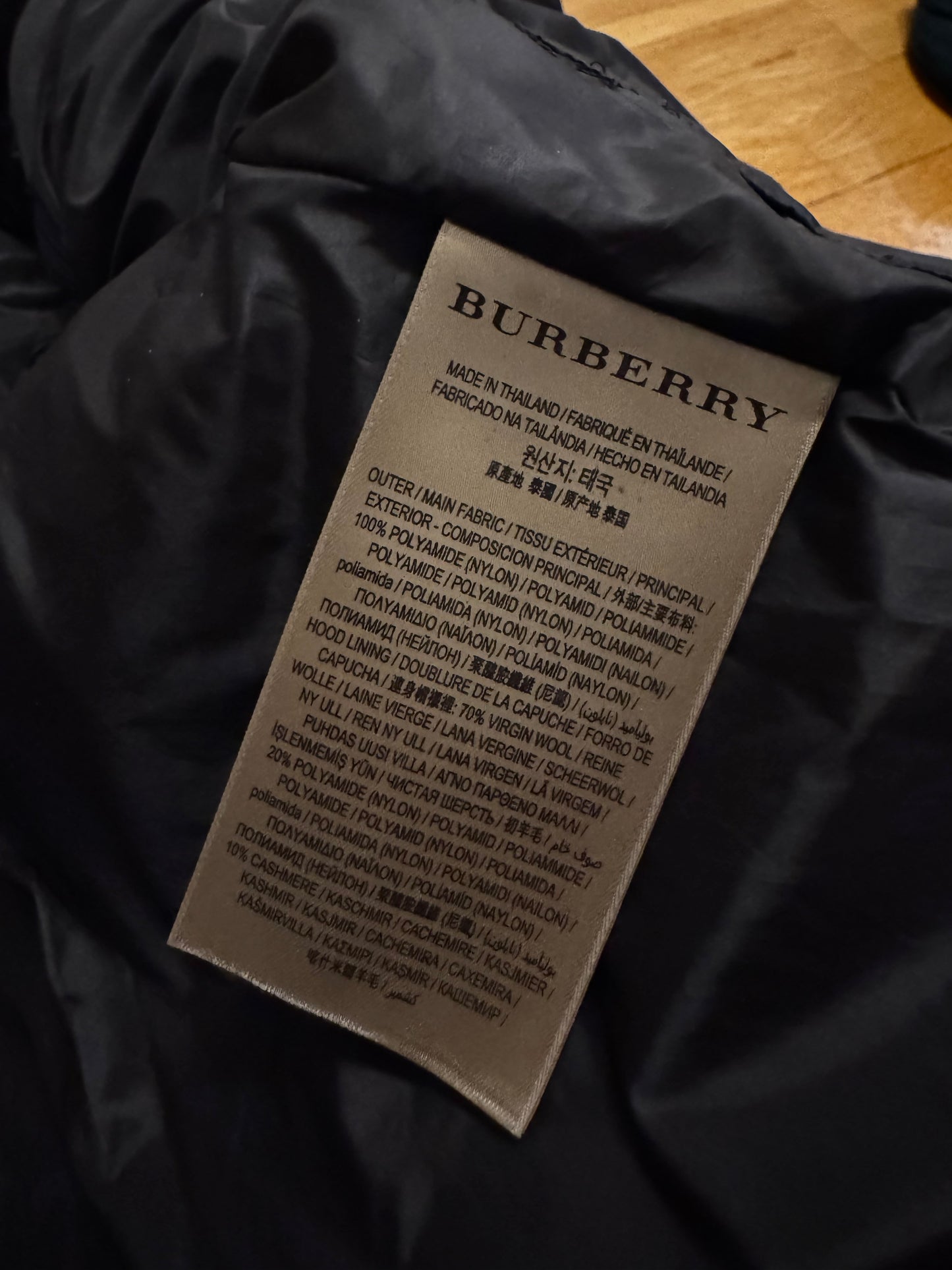 Burberry Lockwell Down Jacket