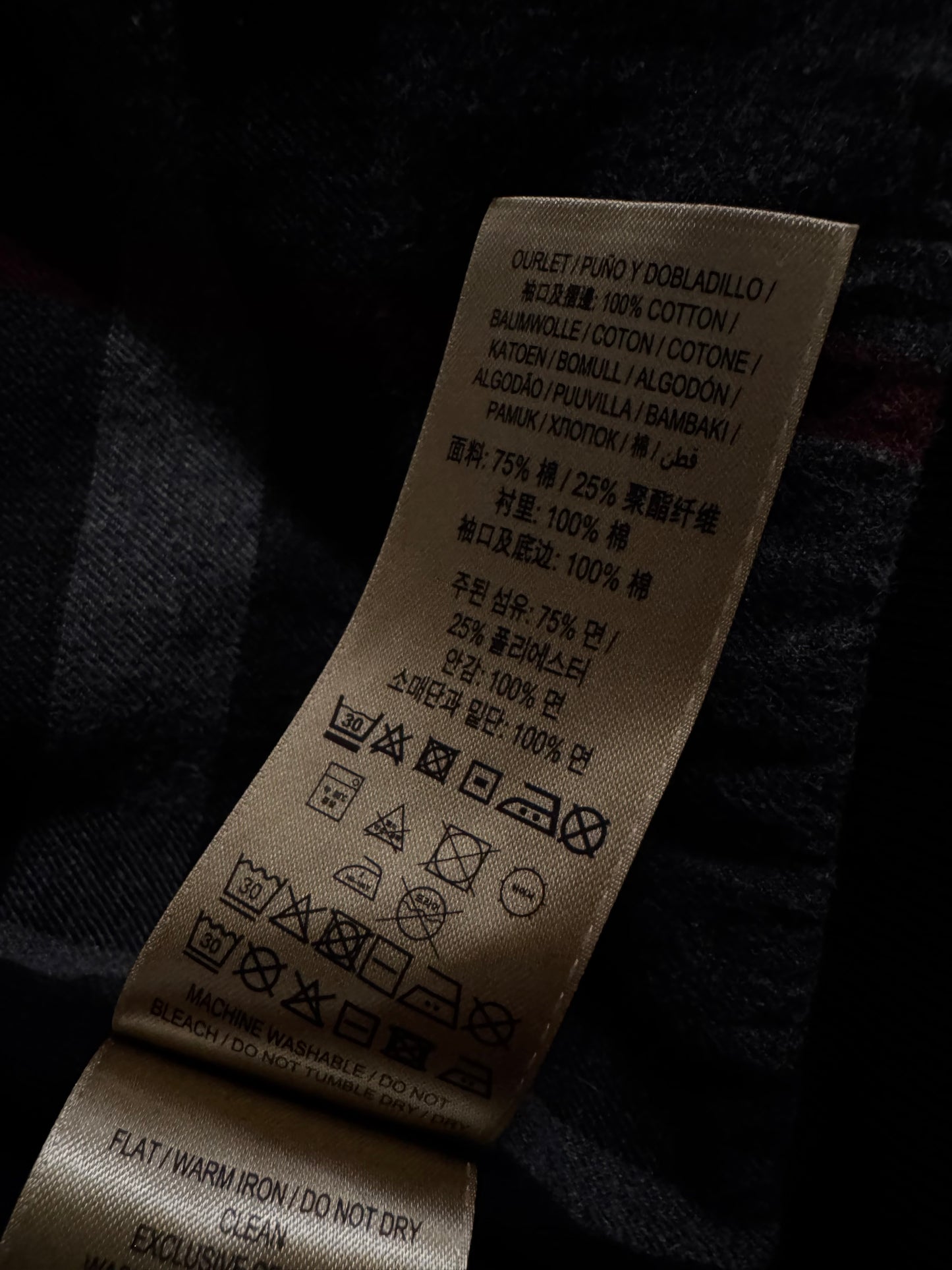 Burberry Check Zip Hoodie