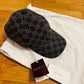Gucci GG Flannel Wool Baseball Cap