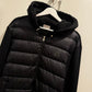 Moncler Down Hooded Cardigan