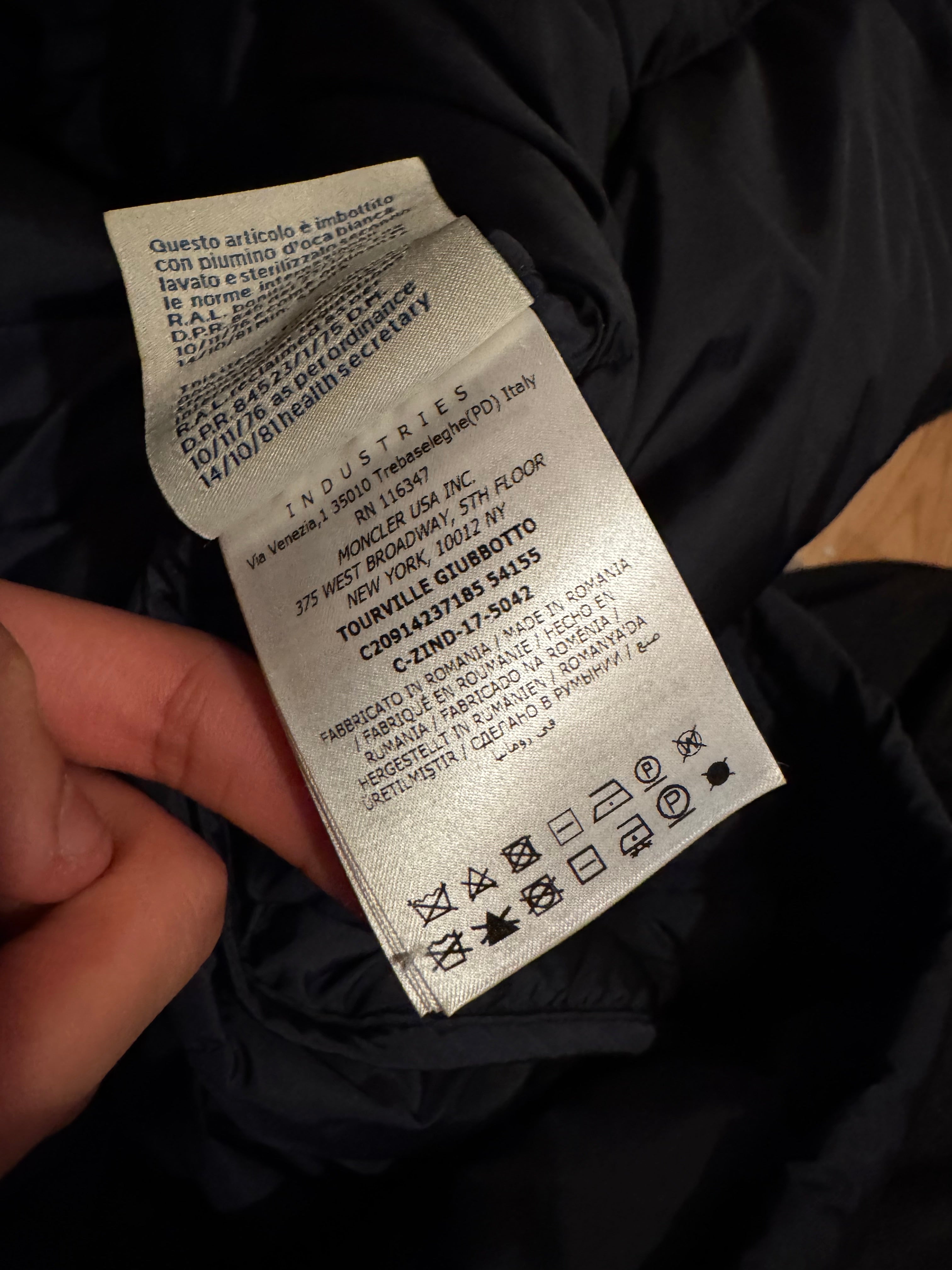 Moncler Tourville Hooded Down Parka: Size LARGE – Heatnlux