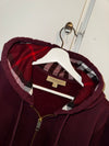 Burberry Check Zip Hoodie