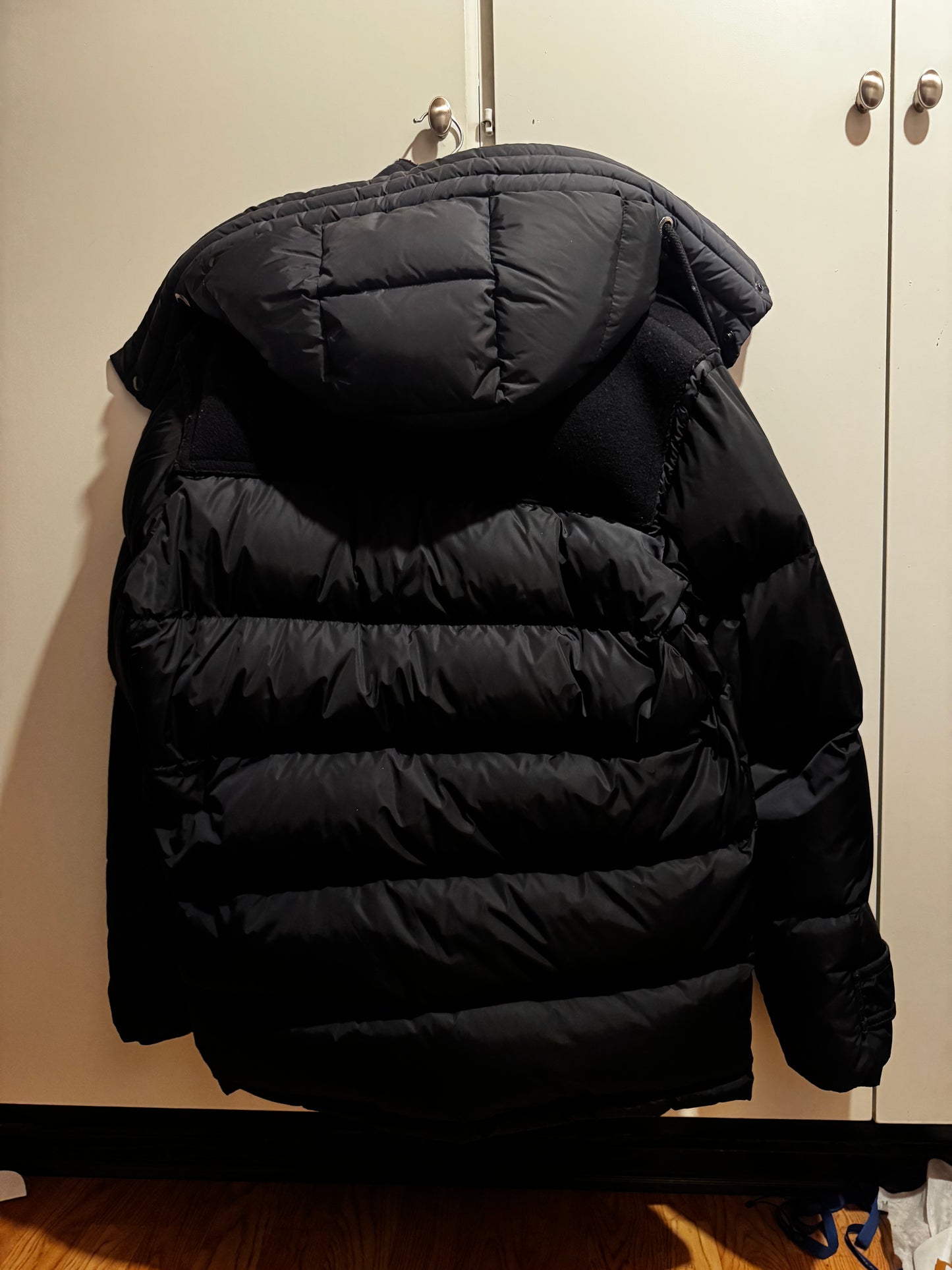 Moncler Tourville Hooded Down Parka: Size LARGE