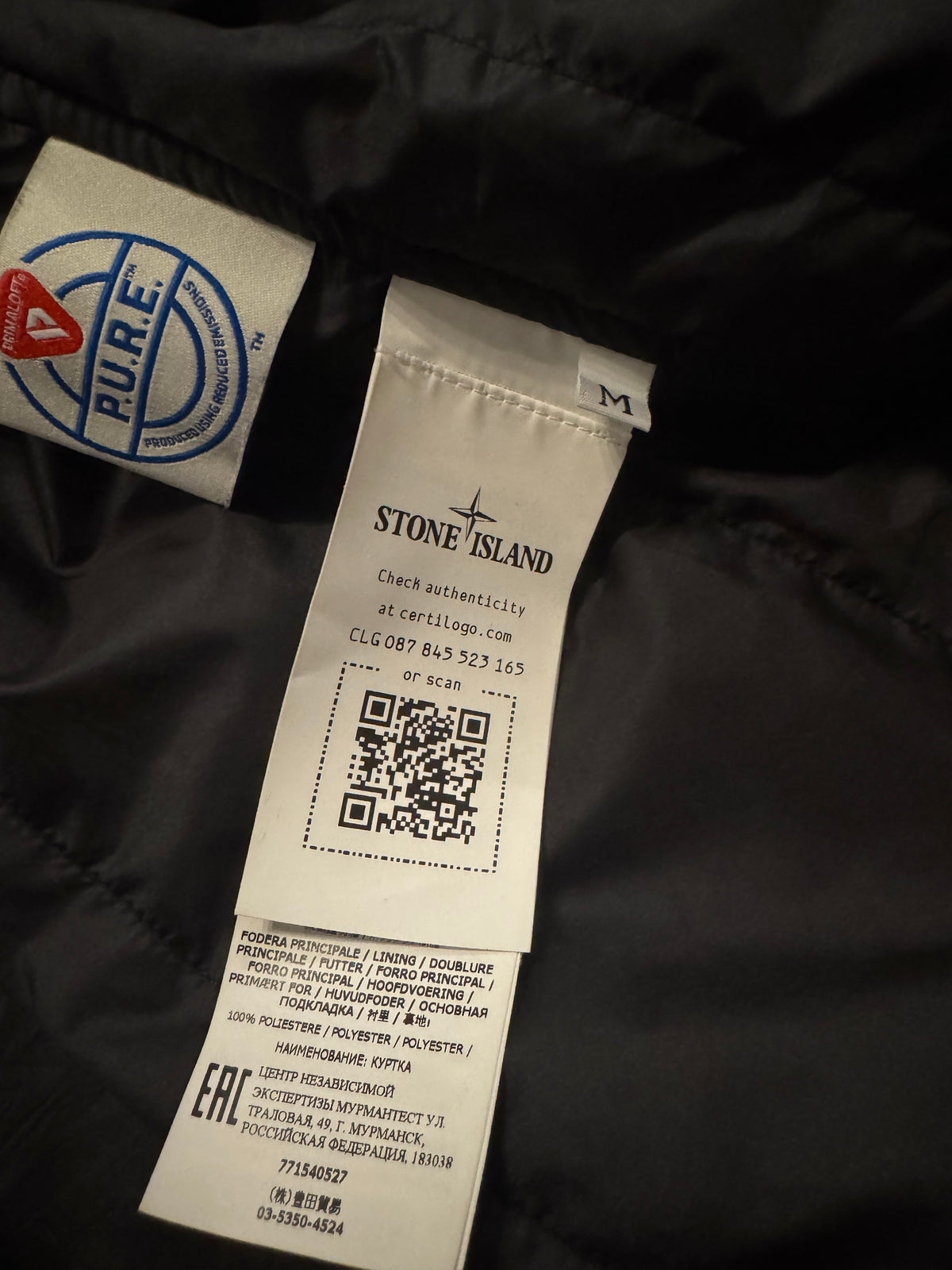 Stone Island Soft Shell Primaloft Jacket