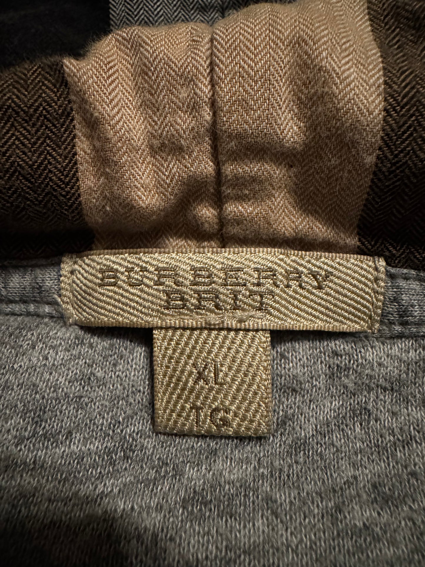 Burberry Check Zip Hoodie