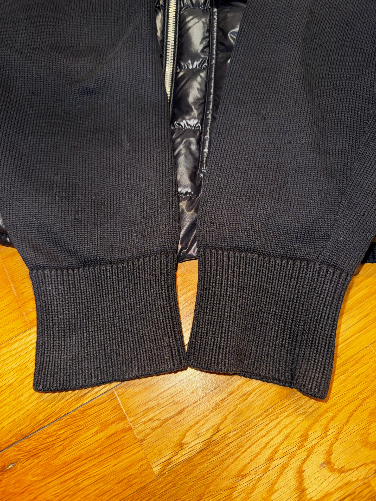 Moncler Down Hooded Cardigan