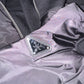 Prada Nylon Wool Zip Cardigan