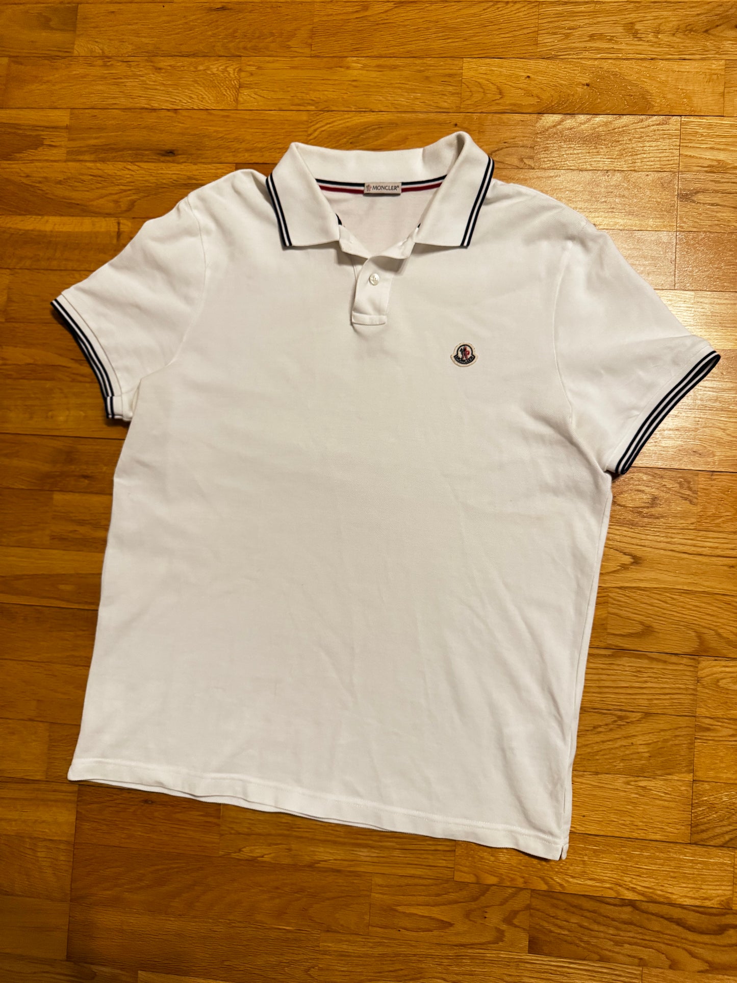 Moncler Piqué Polo Shirt