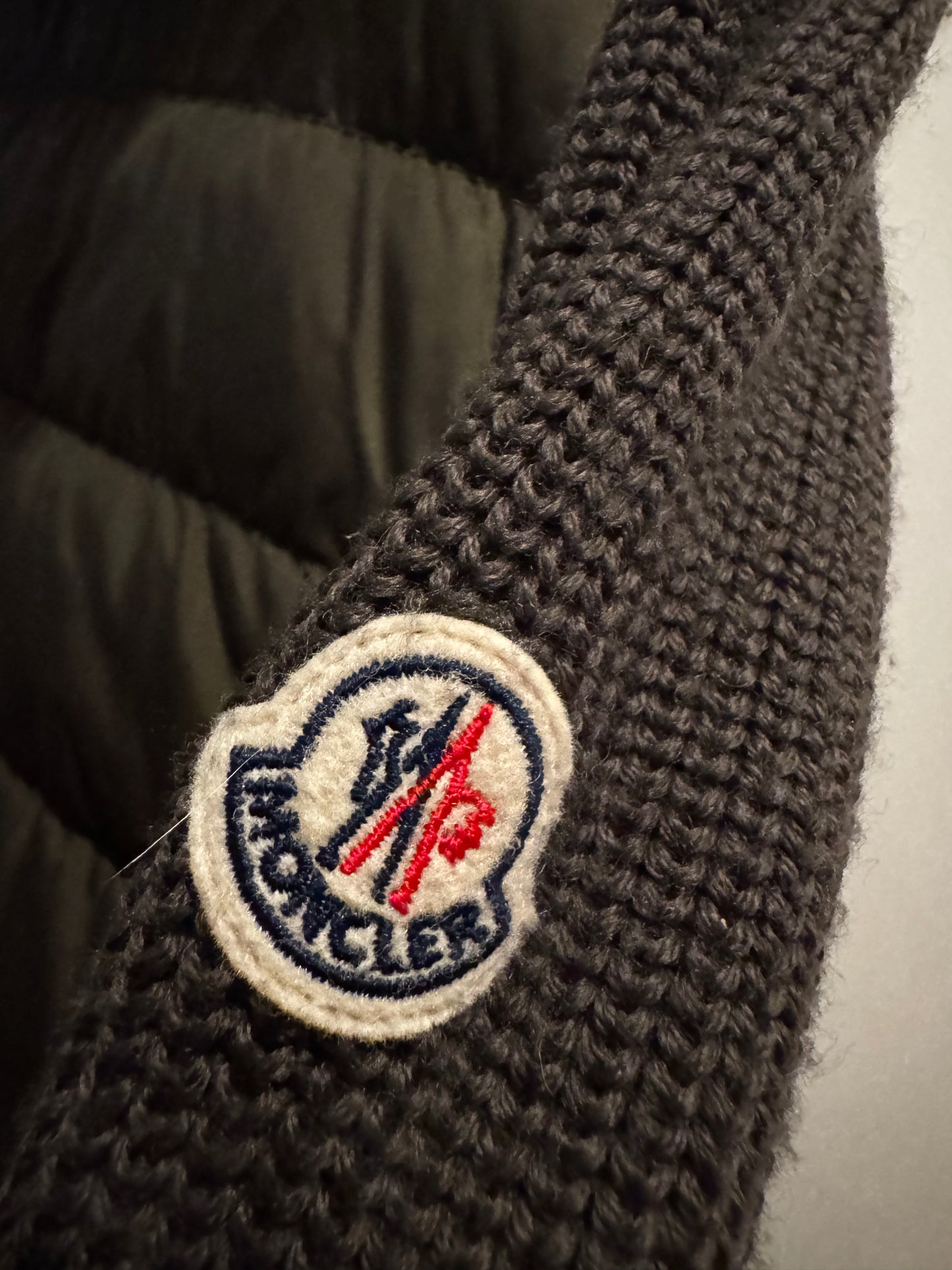 Moncler Down Hooded Cardigan