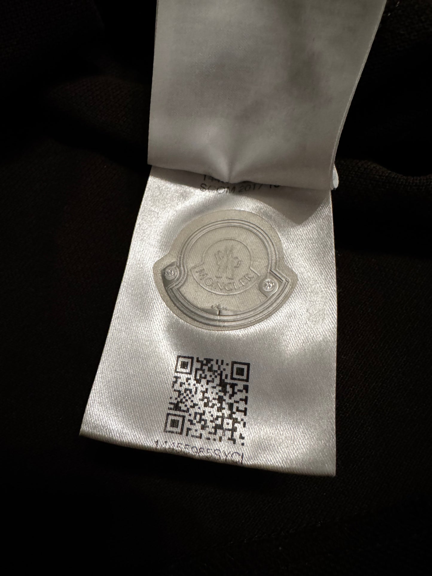 Moncler Long Sleeve Piqué Polo