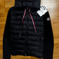 Moncler Down Hooded Cardigan